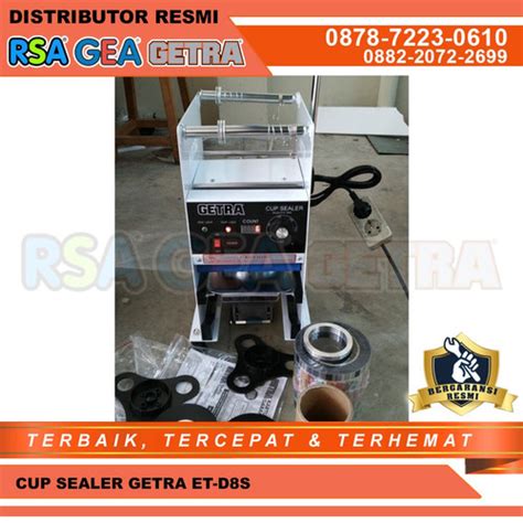 Jual Cup Sealer Et D S Getra Mesin Penyegel Gelas Plastik Manual