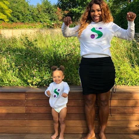 Serena Williams And Daughter Alexis Mark The Start Of Wimbledon 2019 On