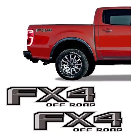 Sticker Sportinox Vinil Transparente Par De Stickers Fx4 Off Road