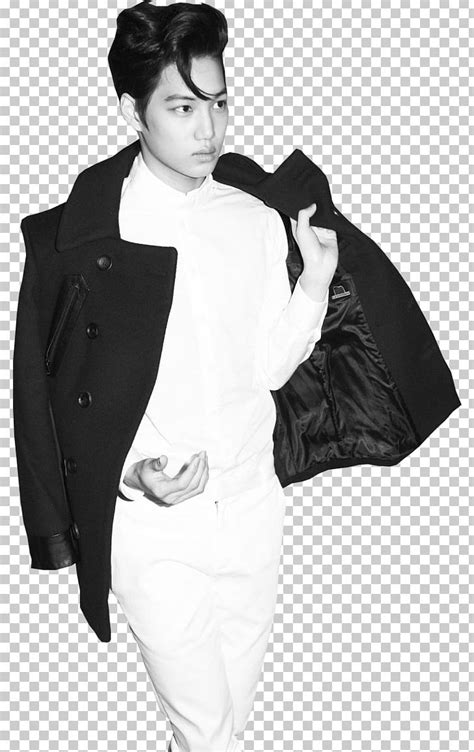 Kai EXO K Growl XOXO PNG Clipart Baekhyun Black Black And White