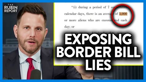 What It Really Says Debunking The Lies About The Border Bill Youtube