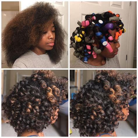 A Guide For The Perfect Rollerset On Natural Hair Curly Girl