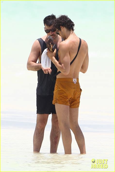 Zachary Quinto Miles Mcmillan Go Shirtless During Mexican Beach Vacay