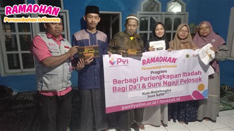 Laznas Pyi Salurkan Alquran Dan Perlengkapan Ibadah Ke Yayasan