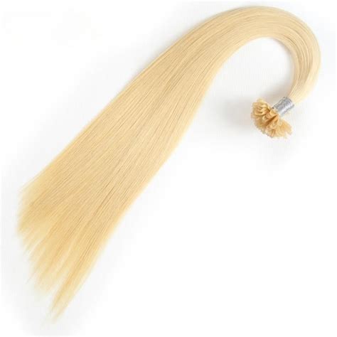 Keratin Straight Human Hair 613 U Tip Hot Fusion Natural Hair