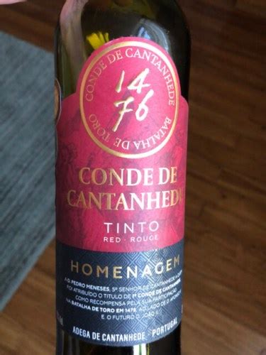 Conde De Cantanhede Homenagem Tinto Vivino Us