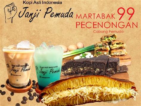 Daftar Harga Menu Delivery Martabak Pecenongan 99 X Kopi Janji Pemuda