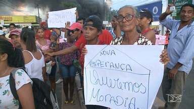 JMTV 1ª Edição Moradores fazem protesto e interditam rodovia no MA