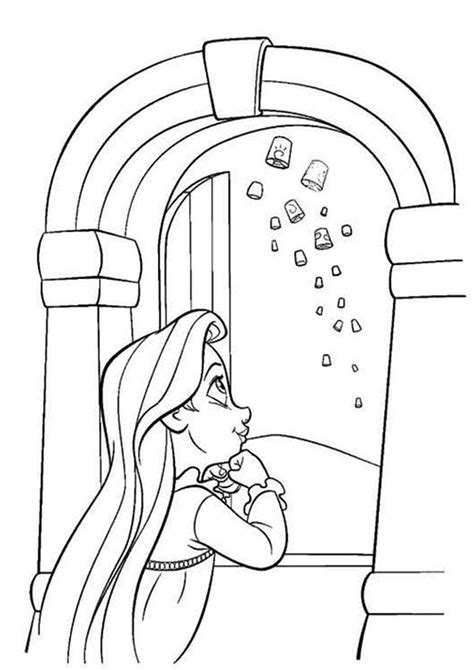 Free And Easy To Print Tangled Coloring Pages Tulamama