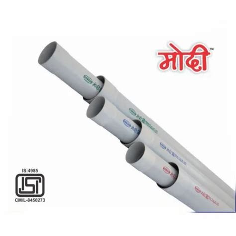 Upvc And Pvc White And Grey Rigid Pvc Pipes At ₹ 1100piece In Jaipur