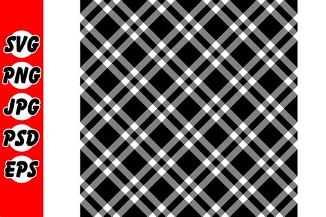 Black And White Buffalo Plaid Checkered Graphic By ArtByTroy Creative