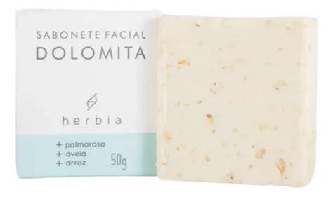 Sabonete Facial Vegano Dolomita Arroz Aveia Herbia Natural Mercadolivre