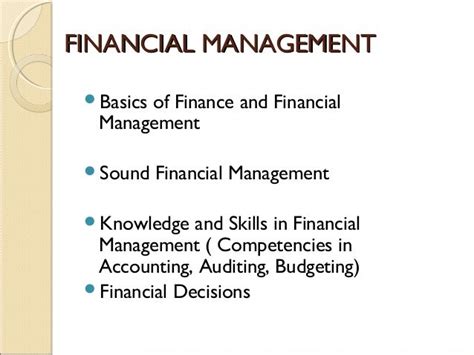 financial management short term    finance managers mba