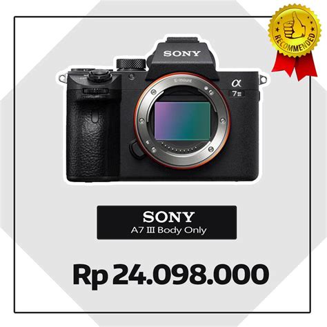 Jual Sony Alpha A7iii A7 Iii A73 A7 Mark Iii Kamera Mirrorless