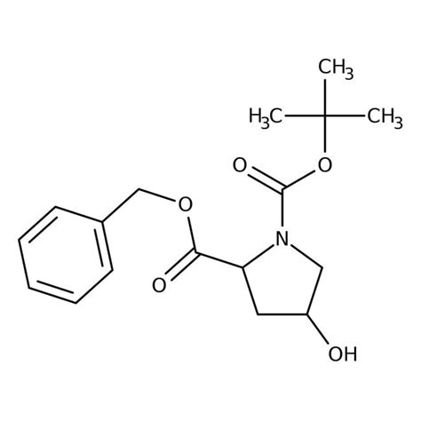 Alfa Aesar N Boc Trans 4 Hydroxy L Proline Benzyl Ester 95 250mg