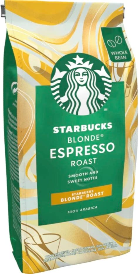 Starbucks Espresso Blonde Roast 200 G Coffee Beans Crema