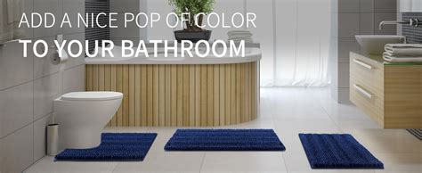 Amazon ACCUMTEK Christmas Striped Hot Pink Bathroom Rug Set 3