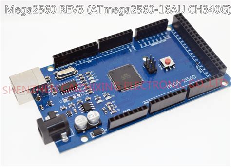 Mega 2560 R3 Mega2560 REV3 ATmega2560 16AU CH340G Placa En Cable USB