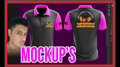 COMO USAR MOCKUP DE CAMISA POLO PHOTOSHOP YouTube