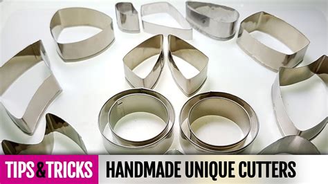 Tips Tricks How To Make Your Own Cutters For Polymer Clay Detailed