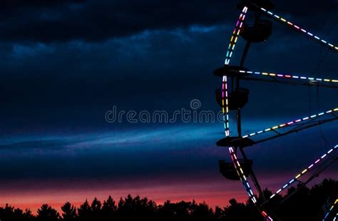 A Ferris Wheel At The Deerfield Fair In Deerfield New Hampshire