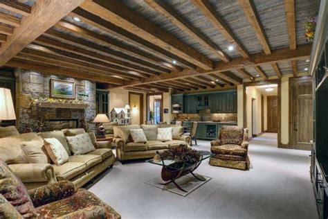 Top 60 Best Rustic Basement Ideas Vintage Interior Designs