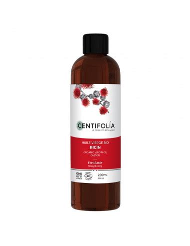 Centifolia Huile Vierge Bio De Ricin 200ml Archange Pharma