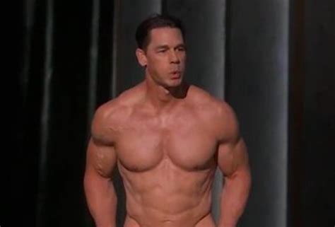 Video John Cena Goes Naked During Oscars Ceremony