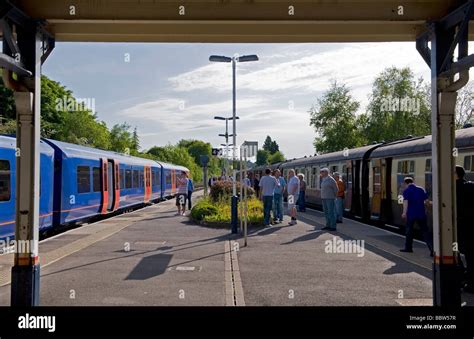 Haslemere Railway Station , Surrey, England, UK Looking South Stock ...