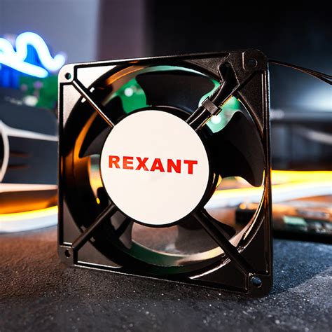 Вентилятор RQA 12038HSL, AC 220В REXANT купить по цене 1354.26 руб в ...