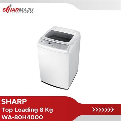 Jual MESIN CUCI 1 TABUNG SAMSUNG 8 KG TOP LOADING WA 80H4000