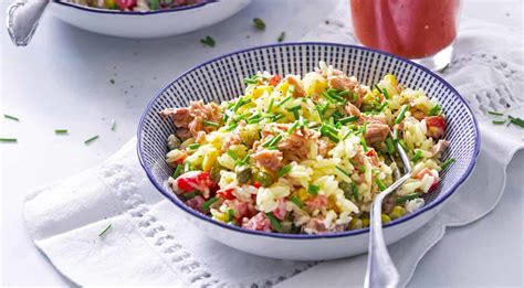 Reissalat mit buntem Gemüse Rezept für den Thermomix