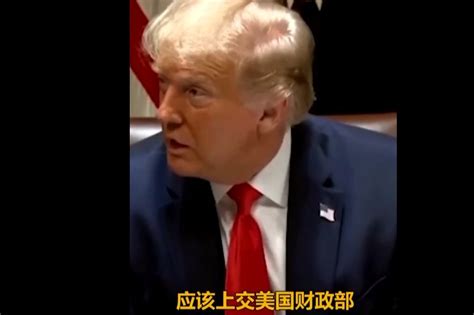 明抢！特朗普：我不在乎谁买，反正大部分钱是要给美国财政部的 凤凰网视频 凤凰网