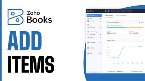 How To Add Items In Zoho Books Full Guide Youtube