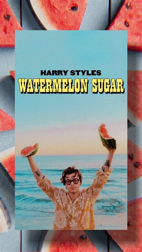 Watermelon Sugar High Album Cover Wallpapers Wallpaper Cave