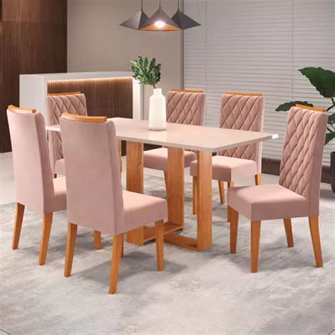 Mesa De Living Comedor Rectangular Estilo Moderno Viero M Veis De