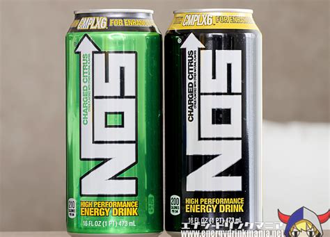 Nos Charged Citrus Black