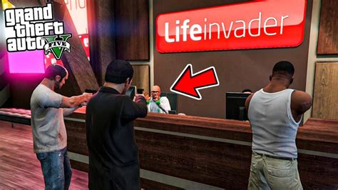 Michael Franklin And Trevor Robs Life Invader Gta 5 Mods Youtube