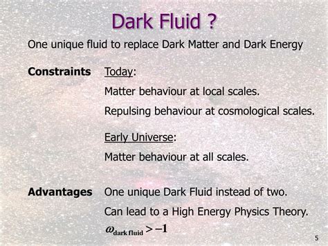 Ppt Dark Energy Vs Dark Matter Towards A Unification… Powerpoint