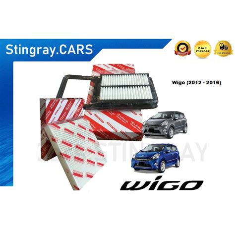 Combo Air Filter And Cabin Filter For Toyota Wigo