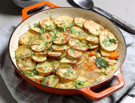 Winter Vegetable Butter Bean Hot Pot Recipe Abel Cole