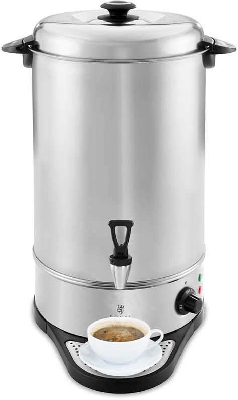 Royal Catering Stainless Steel Kettle L Hot Water Dispenser Gastro Hot Water Dispenser W