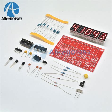 DIY Kits 1Hz 50MHz Crystal Oscillator Frequency Counter Meter Digital