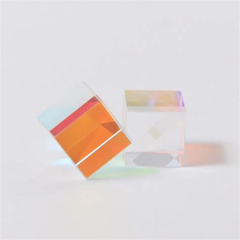 Optical Glass X Cube Dichroic Cube Prism Rgb Combiner Beam Off