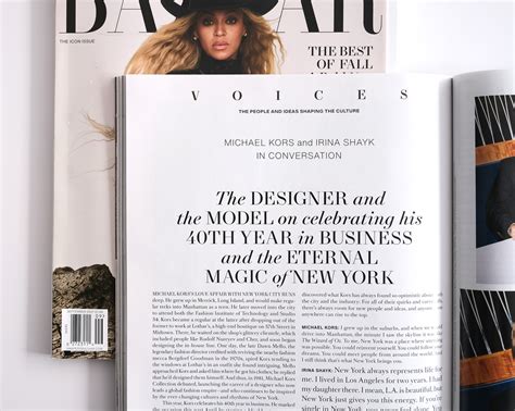 Harpers Bazaar Redesign Fonts In Use