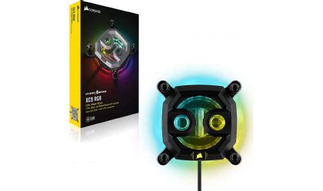 CORSAIR HYDRO X SERIES XC9 RGB CPU WATER BLOCK 2066 STR4 BLACK