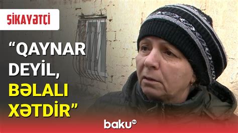 Su Z N H Sr T Qalan Sakinl R Etiraz Etdil R Baku Tv Youtube