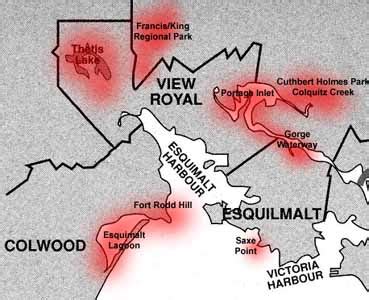 Esquimalt, View Royal, and Colwood