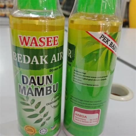 Original Hq Ready Stock Bedak Air Sejuk Sabun Daun Mambu Wasee