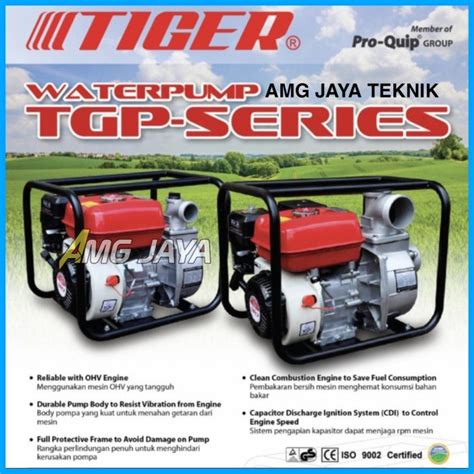 Jual Mesin Pompa Air Irigasi Waterpump Alkon Inchi Tiger Tgp Pompa